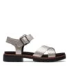 Clarks Orinoco Strap Silver Metallic -Clarks 26173529 W 1