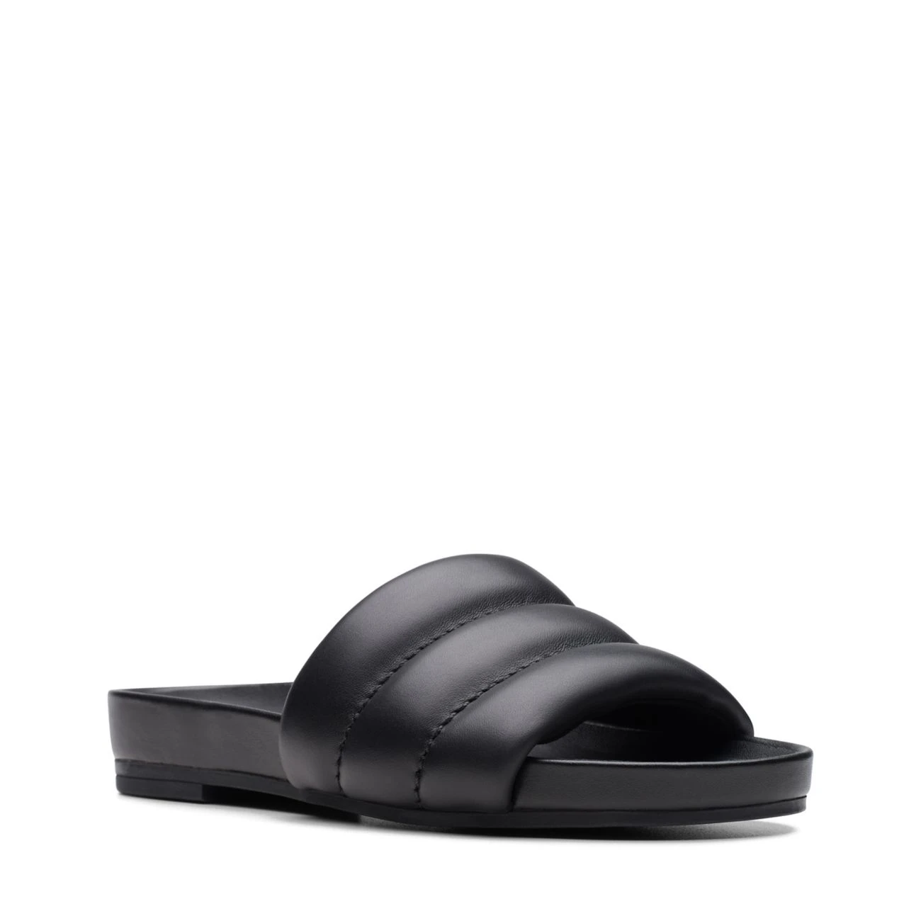 Clarks Pure Soft Black Leather 4 Clarks Pure Soft Black Leather - Image 2