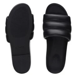 Clarks Pure Soft Black Leather 15 Clarks Pure Soft Black Leather -Clarks 26173700 W 7