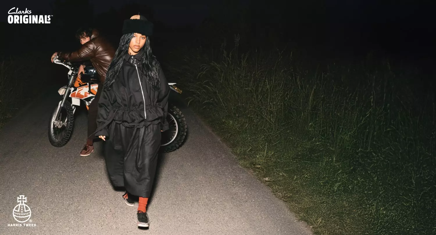 Clarks -Clarks AW25 Originals Winter Soltice Harris Tweed Desktop